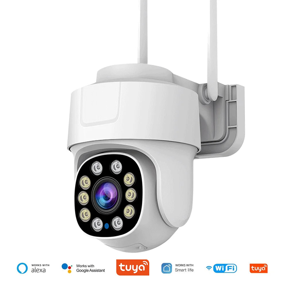 AI Automatic Human Tracking Wifi Camera Tuya Smart Outdoor