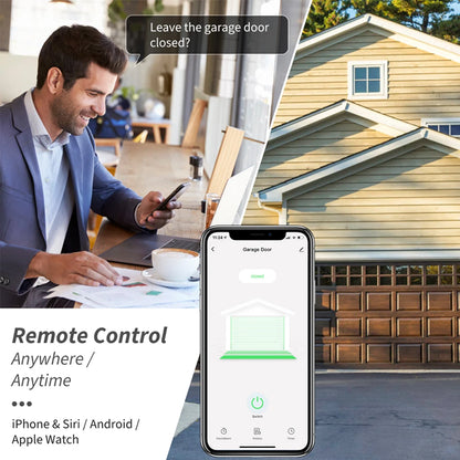 Smart WIFI Garage Door Opener DC5V Mobile Phone Remote Tuya Smart Life App Controller Support Alexa Google Assistant No need Hub